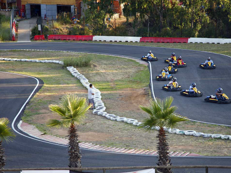 Trazado Karting Castillo de Las Guardas