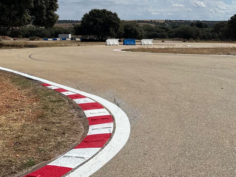 Trazado circuito quercus vega